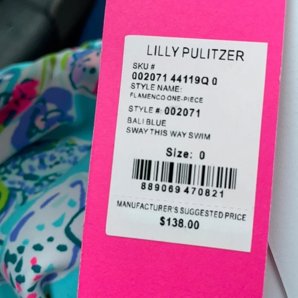 Lilly Pulitzer womens Flamenco swim size 10 NWT